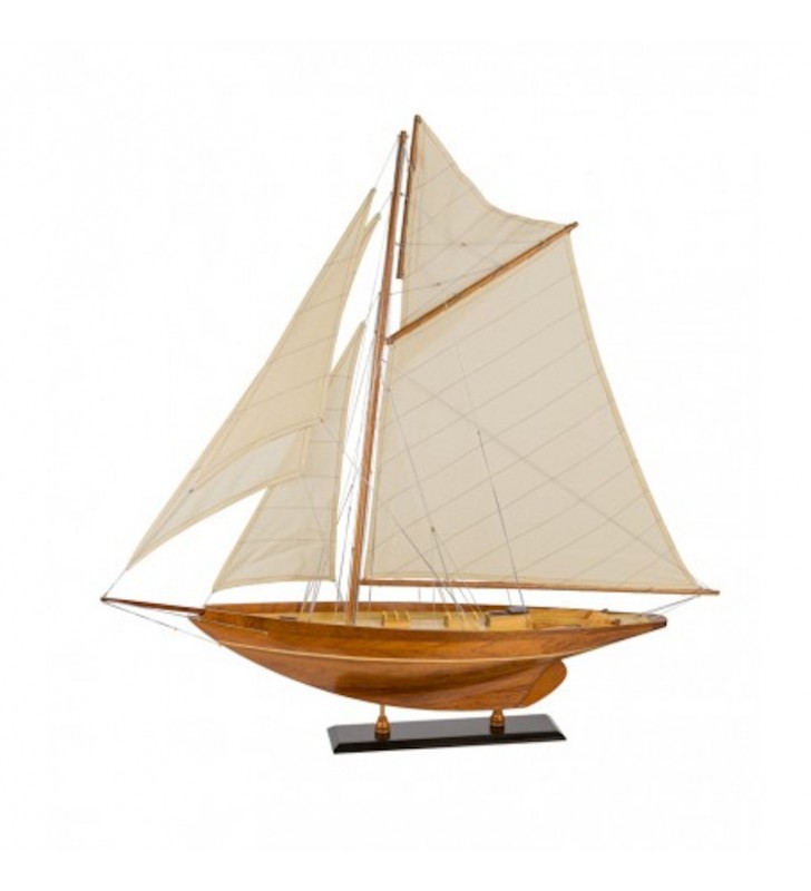 Velero clásico de regatas de 91 cm