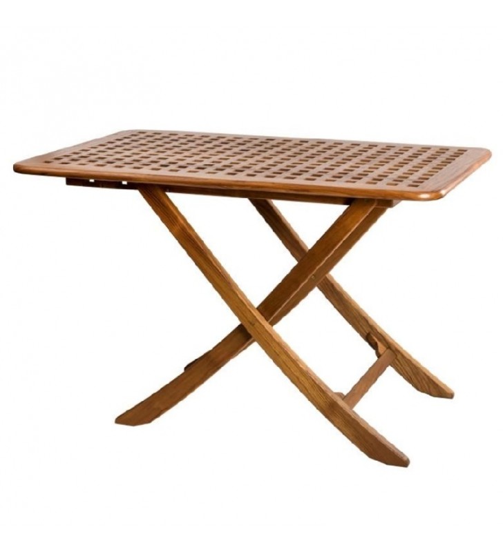 Mesa de madera plegable 110x70 - www.