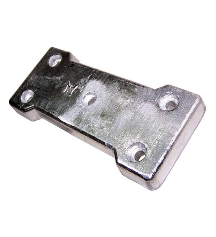 Anodo placa para atornillar en casco 0,960Kg