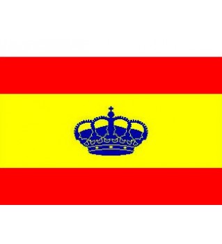 Bandera de España 4cm Blanco