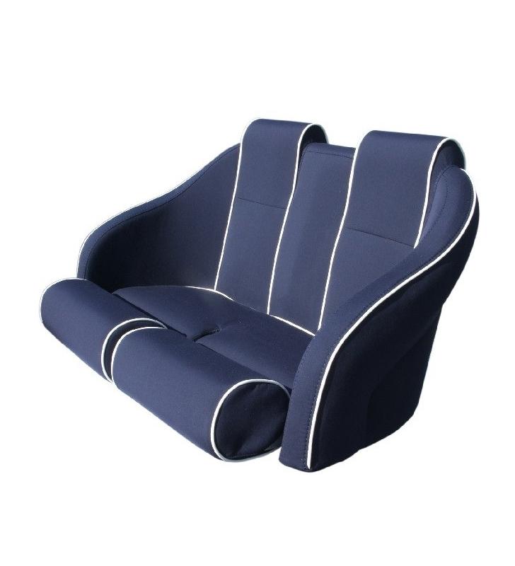 Asiento Porto Neck doble azul 85cm