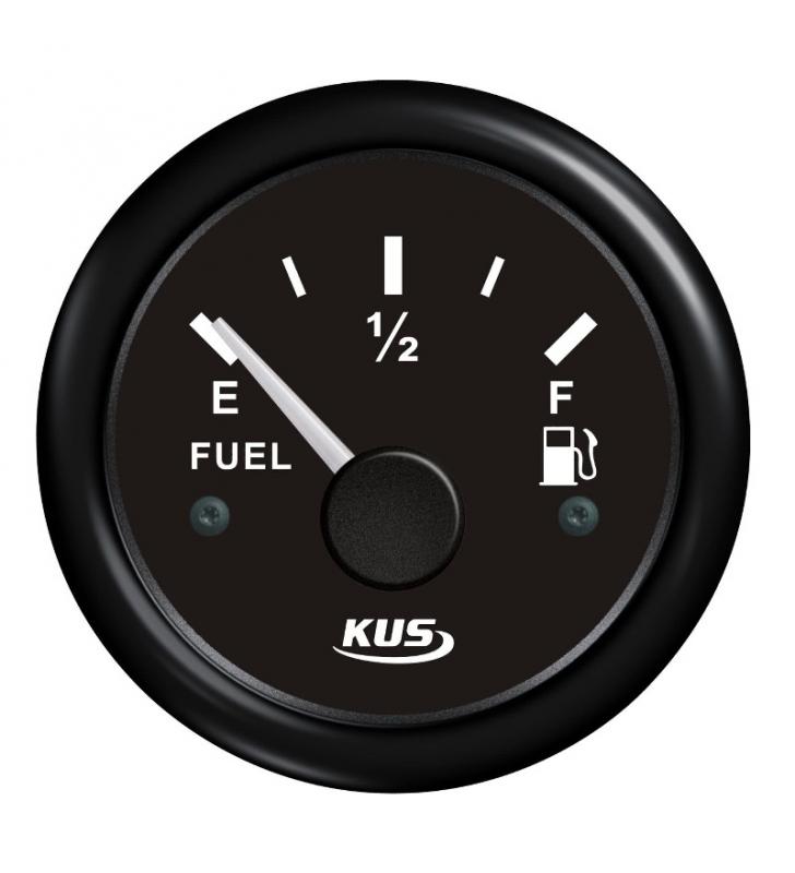 Indicador de combustible 0-190 Ohm Kus negro