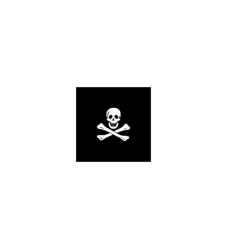 Bandera pirata 45 x 30 cm: Decoración,y disfraces originales baratos -  Vegaoo