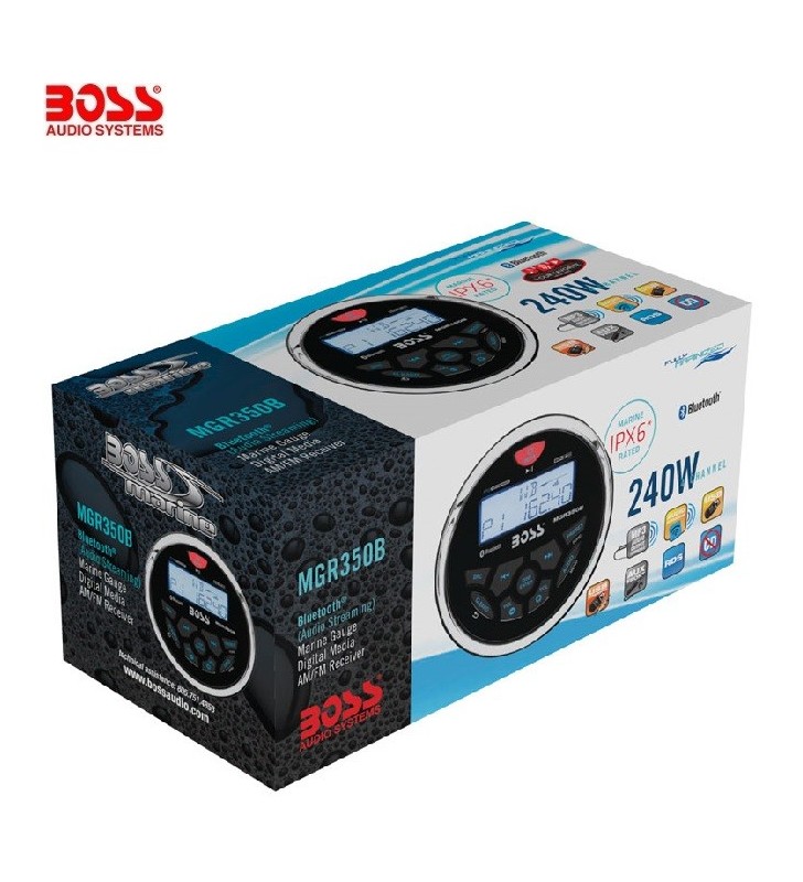 Reproductor MP3 USB y radio MGR350B Boss